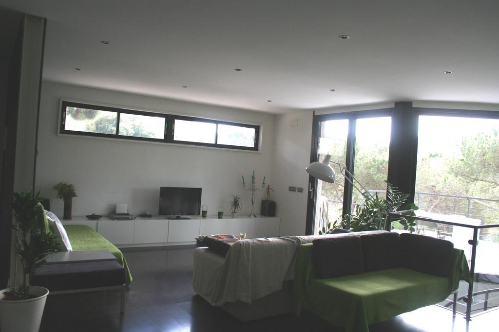 فيلا Casa Ceca De La Playa Y Barcelona, Con Piscina Climatizada Y Jacuzzi فالرومانيس الغرفة الصورة